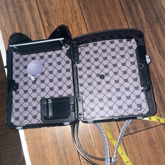 Cat backpack black cat hard case handbag - Picture 2 of 14